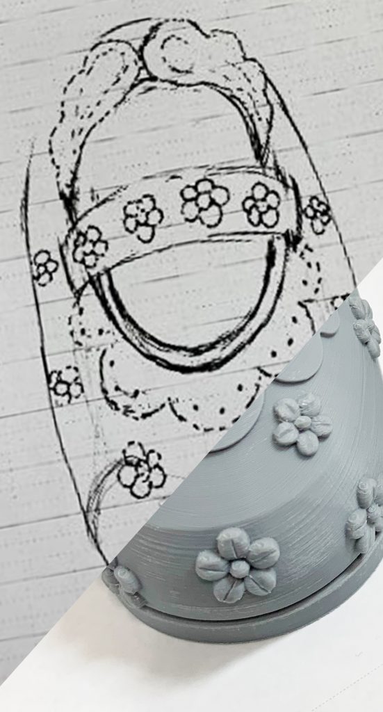 花スタジオ Shikisai様 手書きのイラストを立体に 新生工業 金属 プラスチックなどの平面 曲面塗装 印刷専門会社 花スタジオ Shikisai様 手書きのイラストを立体に 新生工業 金属 プラスチックなどの平面 曲面塗装 印刷専門会社