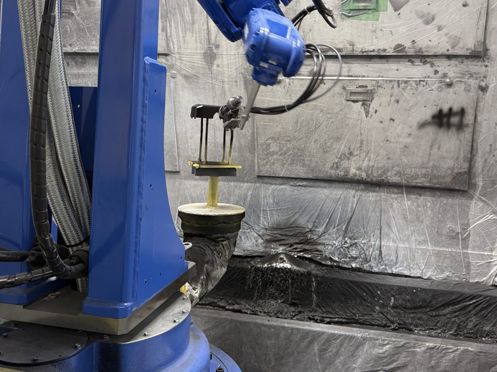 製品塗装の塗装ロボット